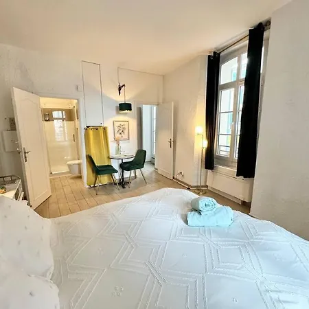 Studio Central Place Malespine Proche Port Vauban Antibes Buitenkant foto